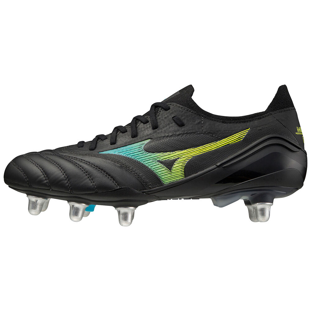 Panske Kopačky Mizuno Morelia Neo Iii Beta Elite Si Čierne/Modre Tyrkysové Vypredaj DOYM84290